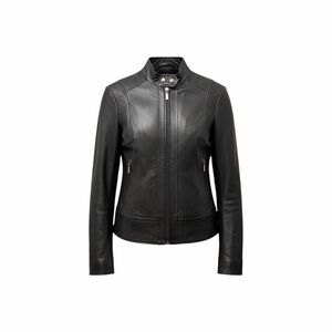 Bernardo 100% Leather Moto Jacket - size S (4-6)